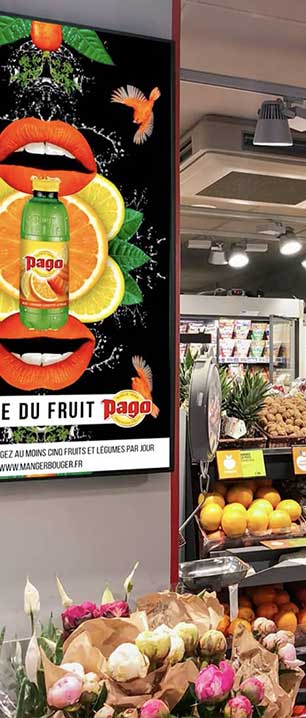 DOOH advertising is dynamic, allowing for real-time updates and targeting of ads based on location, time, and audience demograph